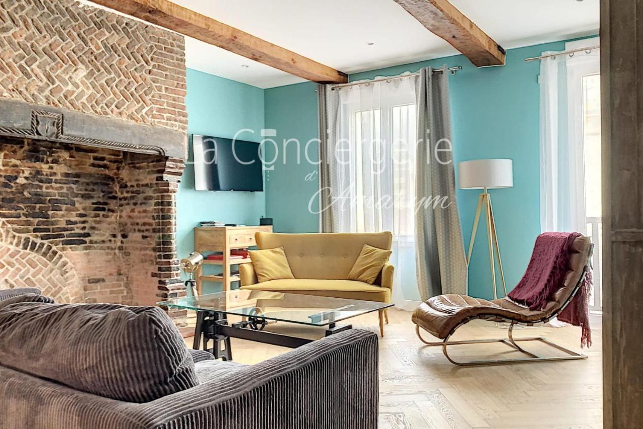 Aa13 - Le Victor Hugo - Sejour D'Exception Dans Un Appartement Historique Ault Bagian luar foto