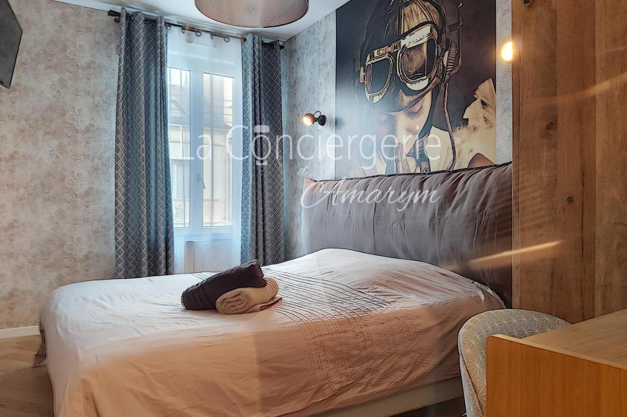 Aa13 - Le Victor Hugo - Sejour D'Exception Dans Un Appartement Historique Ault Bagian luar foto