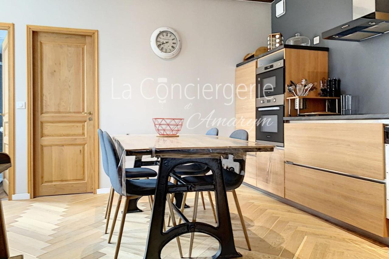 Aa13 - Le Victor Hugo - Sejour D'Exception Dans Un Appartement Historique Ault Bagian luar foto